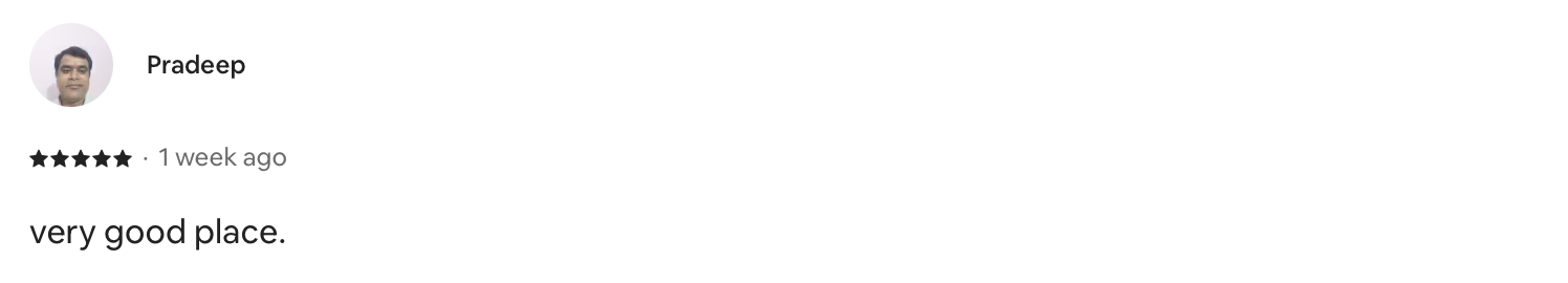 Airbnb guest review screenshot — 5 stars
